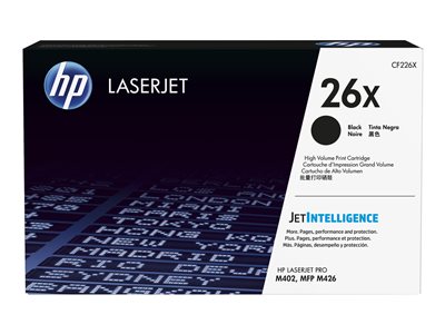 HP 26X       Schwarz     LaserJet    Tonerpatrone