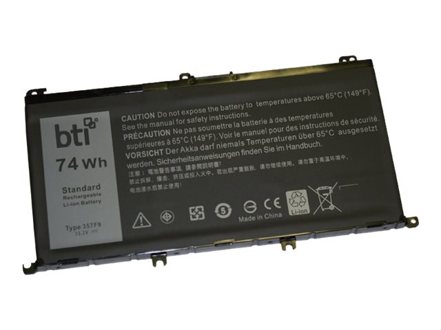 BTI - Notebook battery (equivalent to: Dell 357F9)