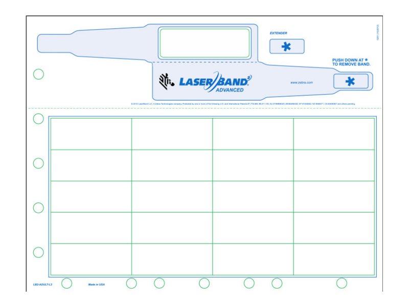 Zebra LaserBand 2 Advanced Adult