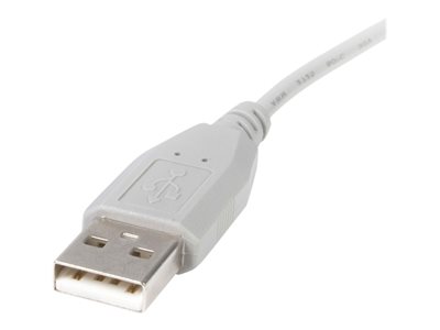StarTech.com 10 ft. (3 m) USB to Mini USB Cable - USB 2.0 A to Mini B - White - Mini USB Cable (USB2HABM10)