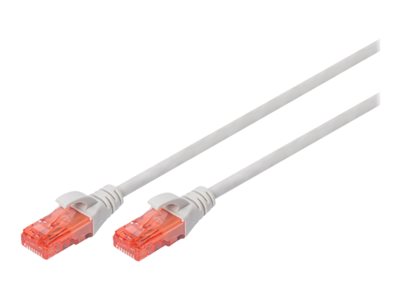 4016032468073 - DIGITUS Patch-Kabel RJ-45 (M) zu RJ-45 (M) 25m Kupfer U UTP Cat 6 grau (DK-1617-025)