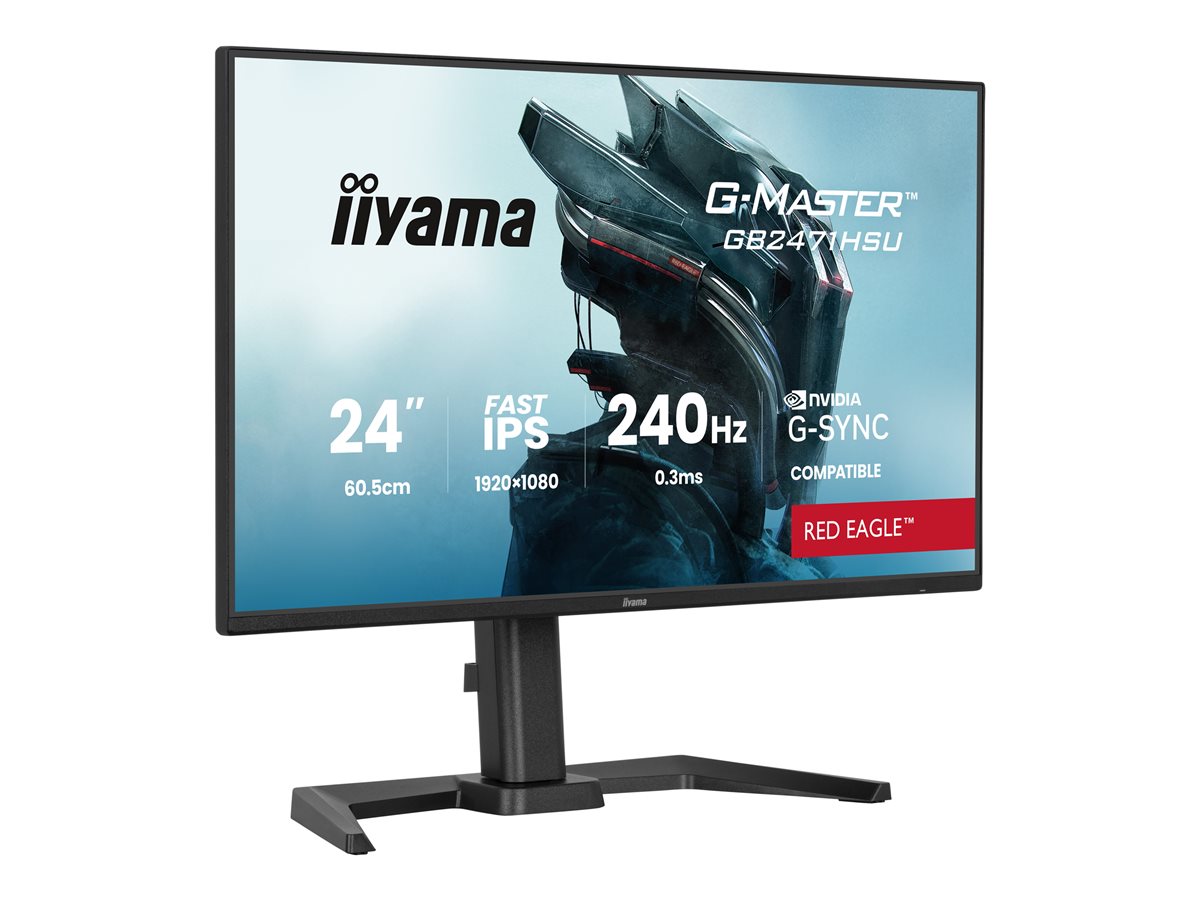 iiyama G-MASTER Red Eagle GB2471HSU-B1 - LED monitor - Full HD (1080p) - 24" – foto 4