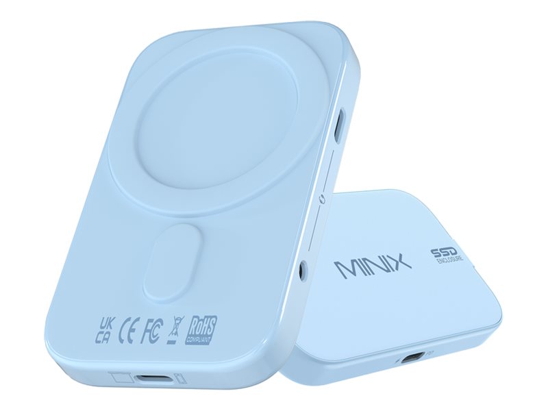 Minix MSE01, storage enclosure, M.2 NVMe Card / SATA, USB-C