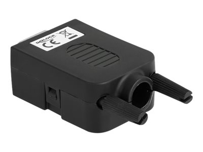 DELOCK VGA15 Stecker zu Terminalblock Adapter mit Gehäuse
