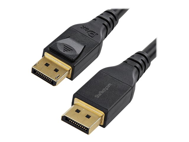 Image of StarTech.com 13ft/4m VESA Certified DisplayPort 1.4 Cable, 8K 60Hz HBR3 HDR, Super UHD DisplayPort to DisplayPort Monitor Cord, Ultra HD 4K 120Hz DP 1.4 Video Cable M/M DP Connectors - DP 1.4 Latching Cable - DisplayPort cable - DisplayPort to DisplayPort