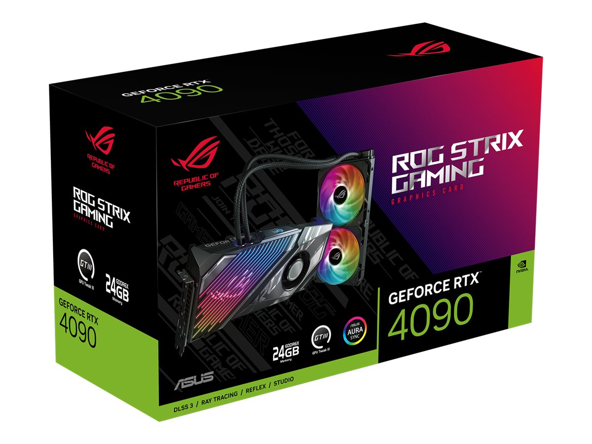ASUS ROG Strix LC GeForce RTX 4090 | Overview, Specs, Details | SHI