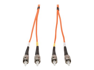 Tripp Lite 15M Duplex Multimode 62.5/125 Fiber Optic Patch Cable ST/ST 50' 50ft 15 Meter