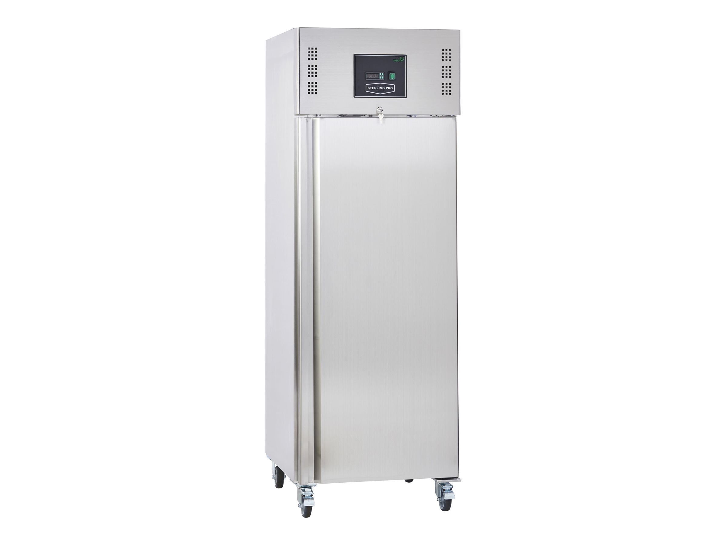An image of Sterling Pro Cobus SPR160PV - refrigerator - freestanding - stainless steel