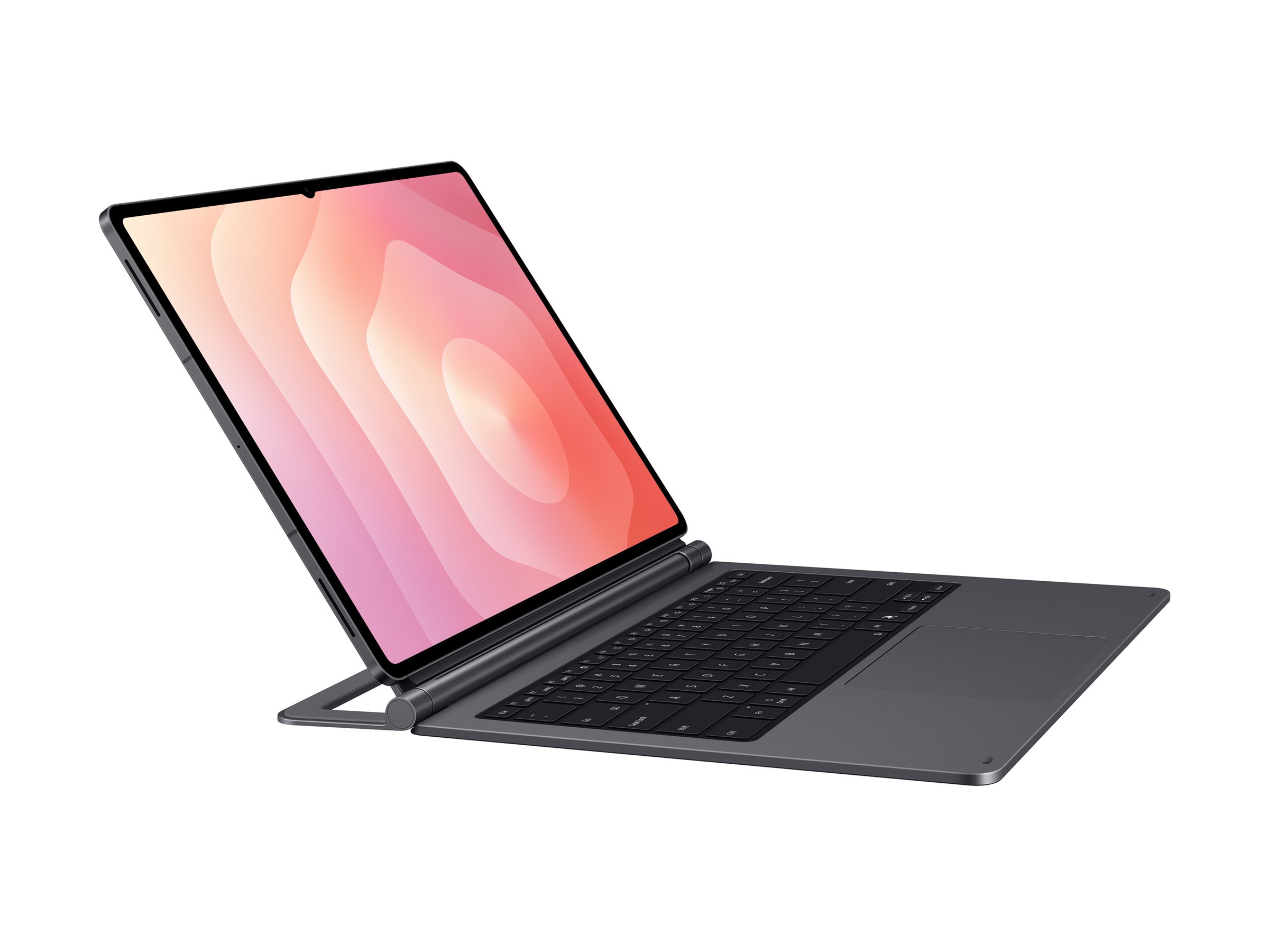 Samsung EF-DX935 keyboard with trackpad grey Input Product shot with extra item(s) Front 78835
