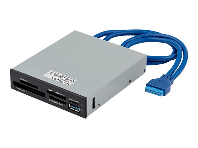 Image of StarTech.com USB 3.0 Internal Multi-Card Reader with UHS-II Support - SecureDigital/Micro SD/Memory Stick/Compact Flash Memory Card Reader (35FCREADBU3) - card reader - USB 3.0