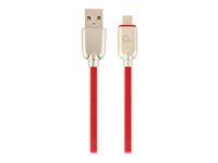 Cablexpert Premium USB 2.0 USB-kabel 1m Rød