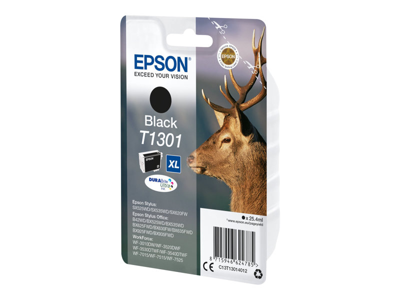 EPSON 6LB ink black T130 BLISTER w/s