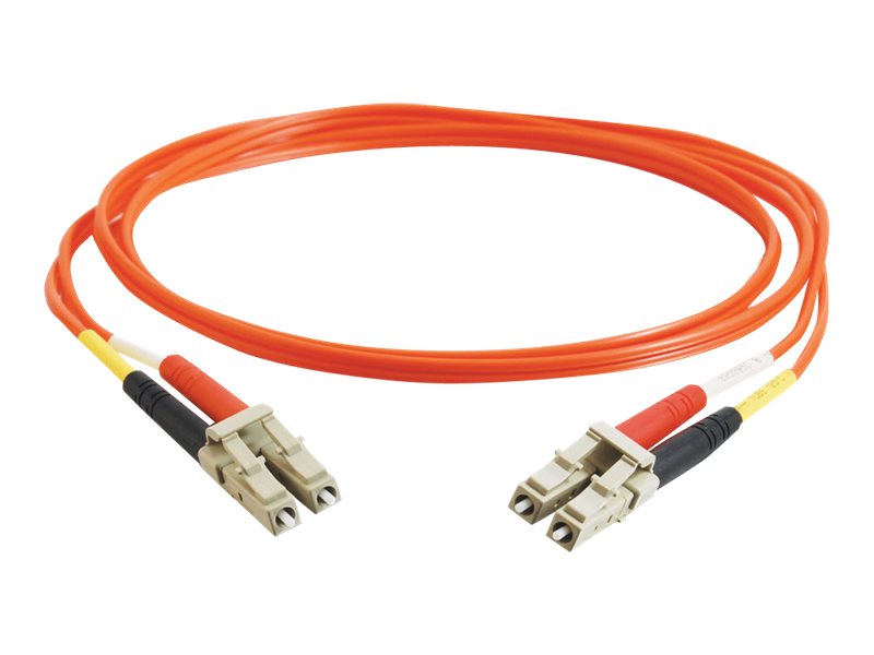C2G 8m LC-LC 62.5/125 Duplex Multimode OM1 Fiber Cable