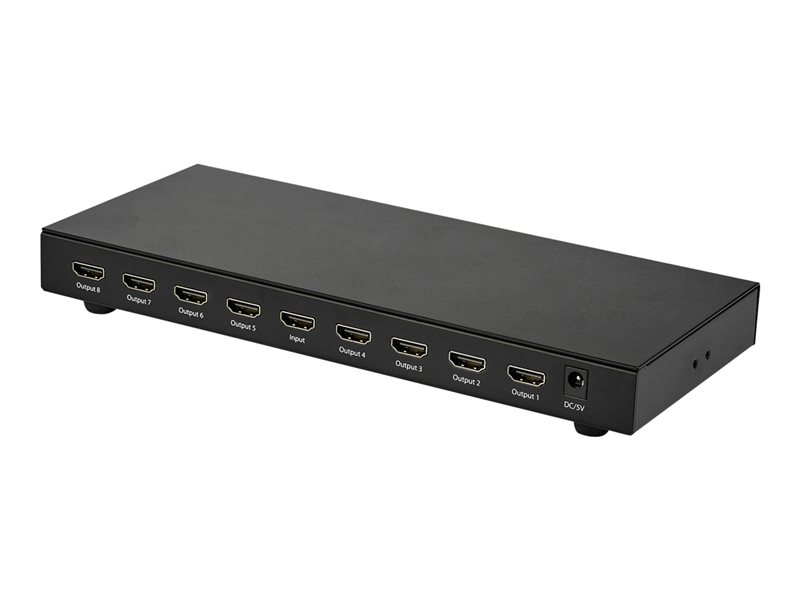 StarTech.com Splitter vidéo HDMI 4K 60 Hz à 8 ports - Répartiteur