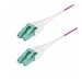 StarTech.com 7m (23ft) LC/LC (UPC) OM4 Multimode Fiber Optic Cable, OFNR