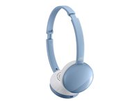 JVC HA S22W Trådløs Hovedtelefoner Blå