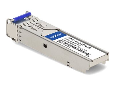 AddOn - SFP (mini-GBIC) transceiver module (equivalent to: Alcatel-Lucent Nokia SFP-1G-BX-U-20-N)