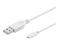 goobay USB 2.0 USB-kabel 5m Hvid
