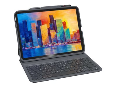 ZAGG Pro Keys - Keyboard and folio case (detachable case)