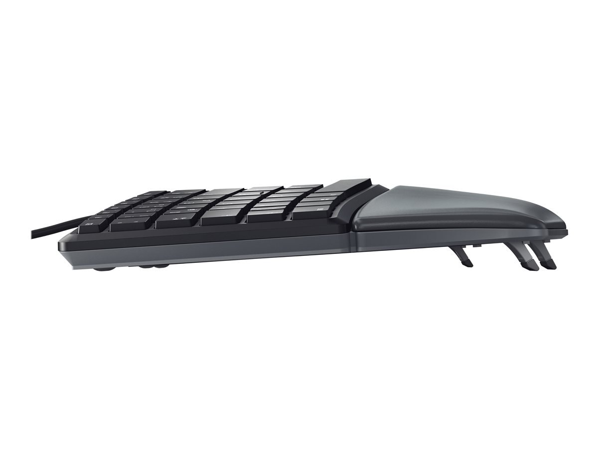 CHERRY KC 4500 ERGO - klávesnice - QWERTY - anglická - černá Vstupní zařízení – foto 3