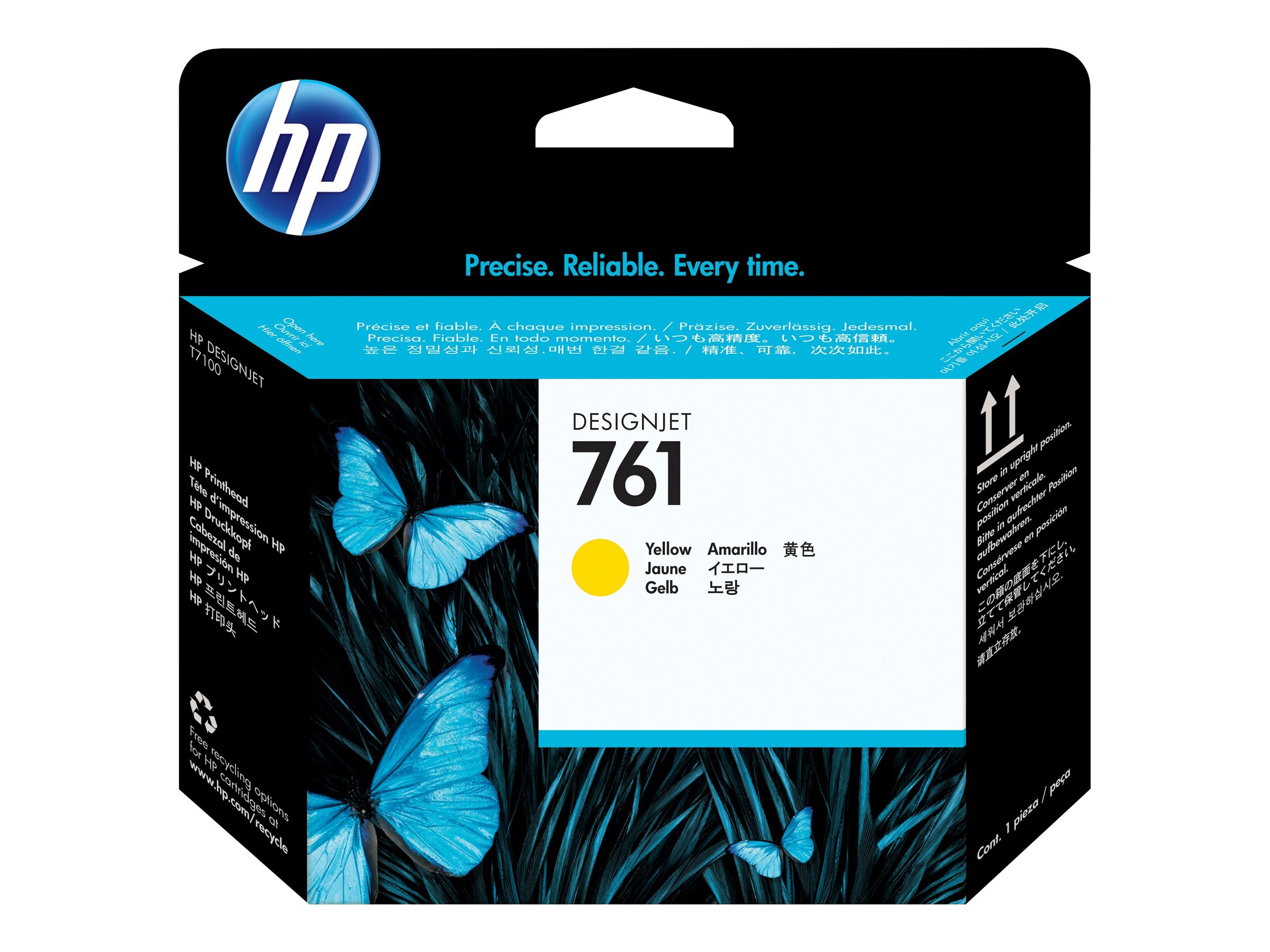 Hp 761 Yellow Printhead