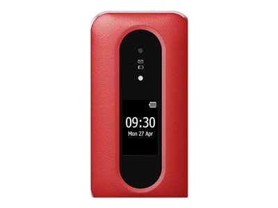 Leva L30 - red/white - 4G feature phone - 128 MB -
