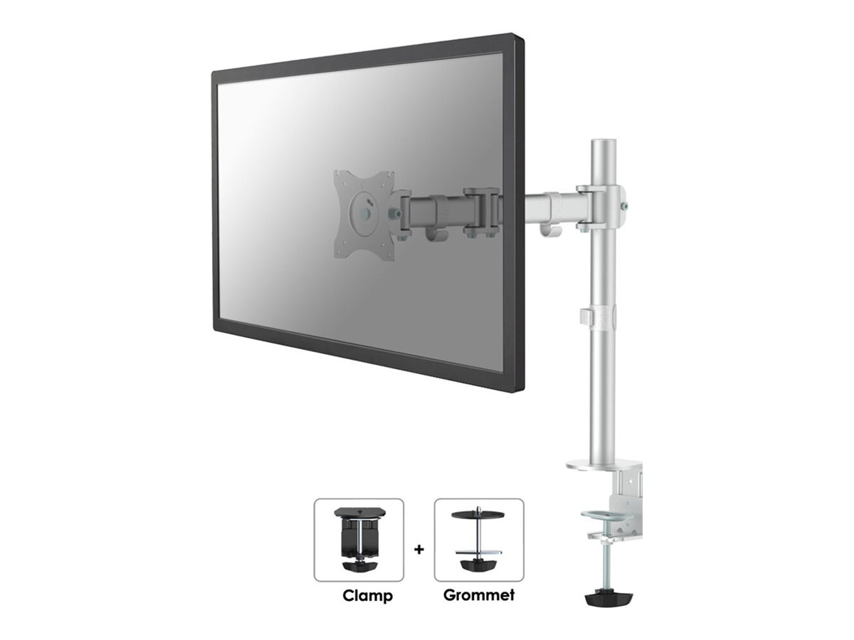 NEOMOUNTS Flat Desk Mount 1 screen Silv
