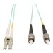 Eaton Tripp Lite Series 10Gb Duplex Multimode 50/125 OM3 LSZH Fiber Patch Cable (LC/ST)