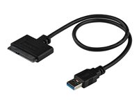 StarTech.com SATA to USB Cable - USB 3.0 to 2.5' SATA III Hard Drive Adapter - External Converter for SSD/HDD Data Transfer (USB3S2SAT3CB) Lagringskontrol