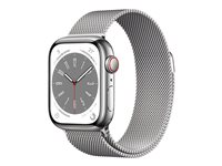 Apple Watch Series 7 (GPS  Cellular) 41 mm Sølv Smart ur