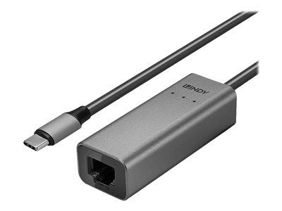 4002888433143 - LINDY I convertitori da Tipo C a Ethernet consentono agli utenti di collegare disposit Netzwerkadapter 25 GBit s USB-C® USB 31 (Gen 1) Gigabit-LAN (1 25