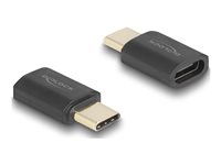DeLOCK USB 2.0 / USB 3.2 / USB4 / Thunderbolt 3 / Thunderbolt 4 USB-C adapter Sort
