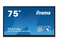 iiyama ProLite TE7512MIS-B3AG 75' Digital skiltning/interaktiv kommunikation 3840 x 2160