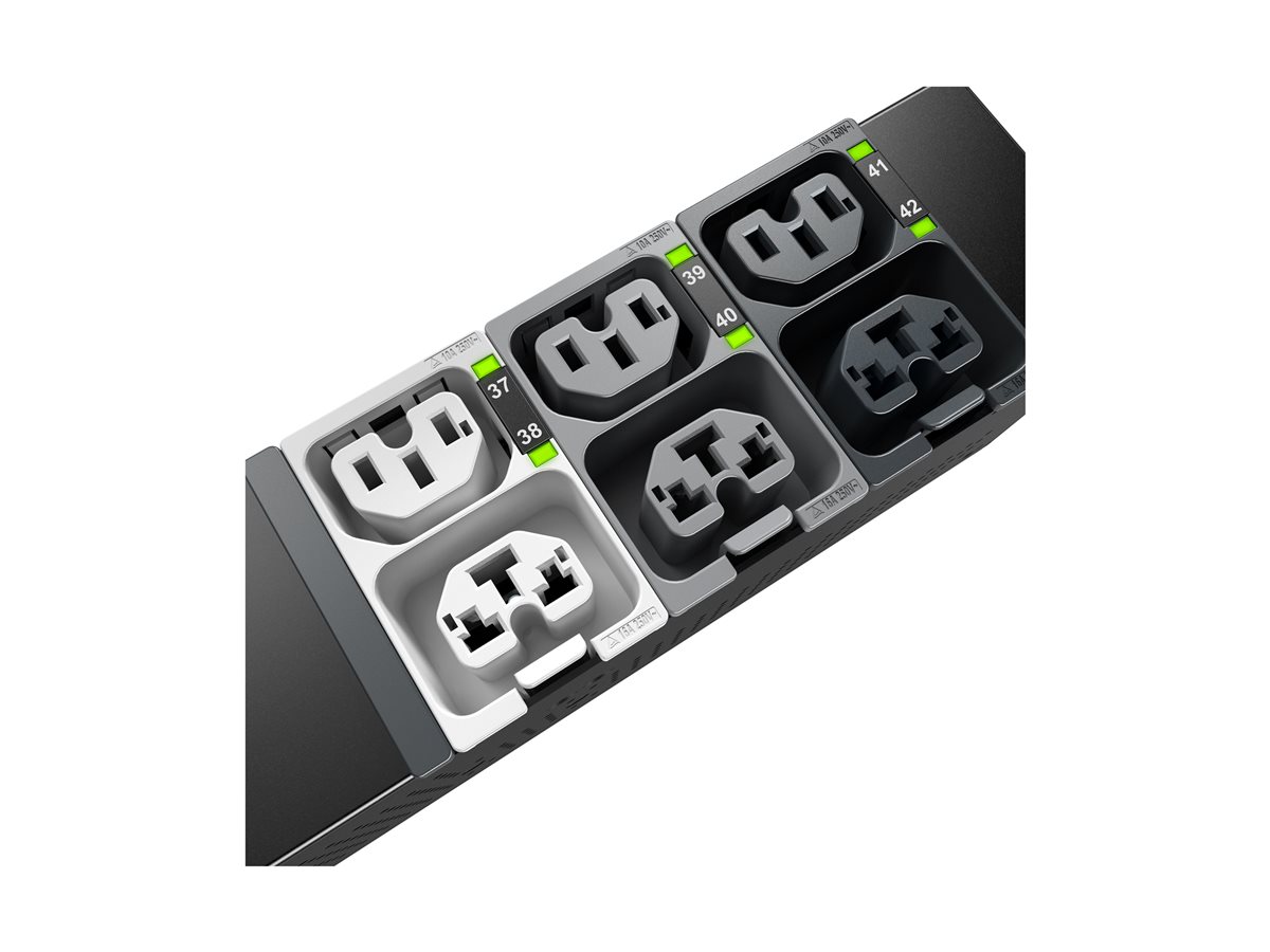 APC NetShelter Rack PDU Advanced - rozvodná jednotka PDU - přepínaná měřená zásuvka - 17.3 kW - 17300 VA – foto 6