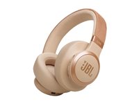 JBL LIVE 770NC Trådløs Kablet Hovedtelefoner Beige