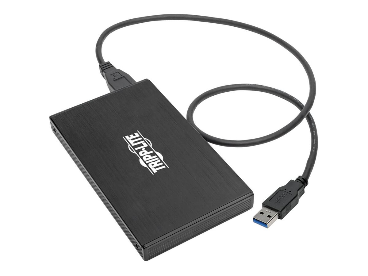 Tripp Lite USB 3.1 Gen 1 (5 Gbps) SATA SSD/HDD to USB-A Enclosure Adapter with UASP Support