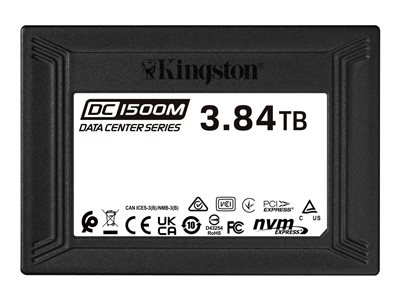 KINGSTON SSD 3840GB DC1500M U.2 NVMe - SEDC1500M/3840G