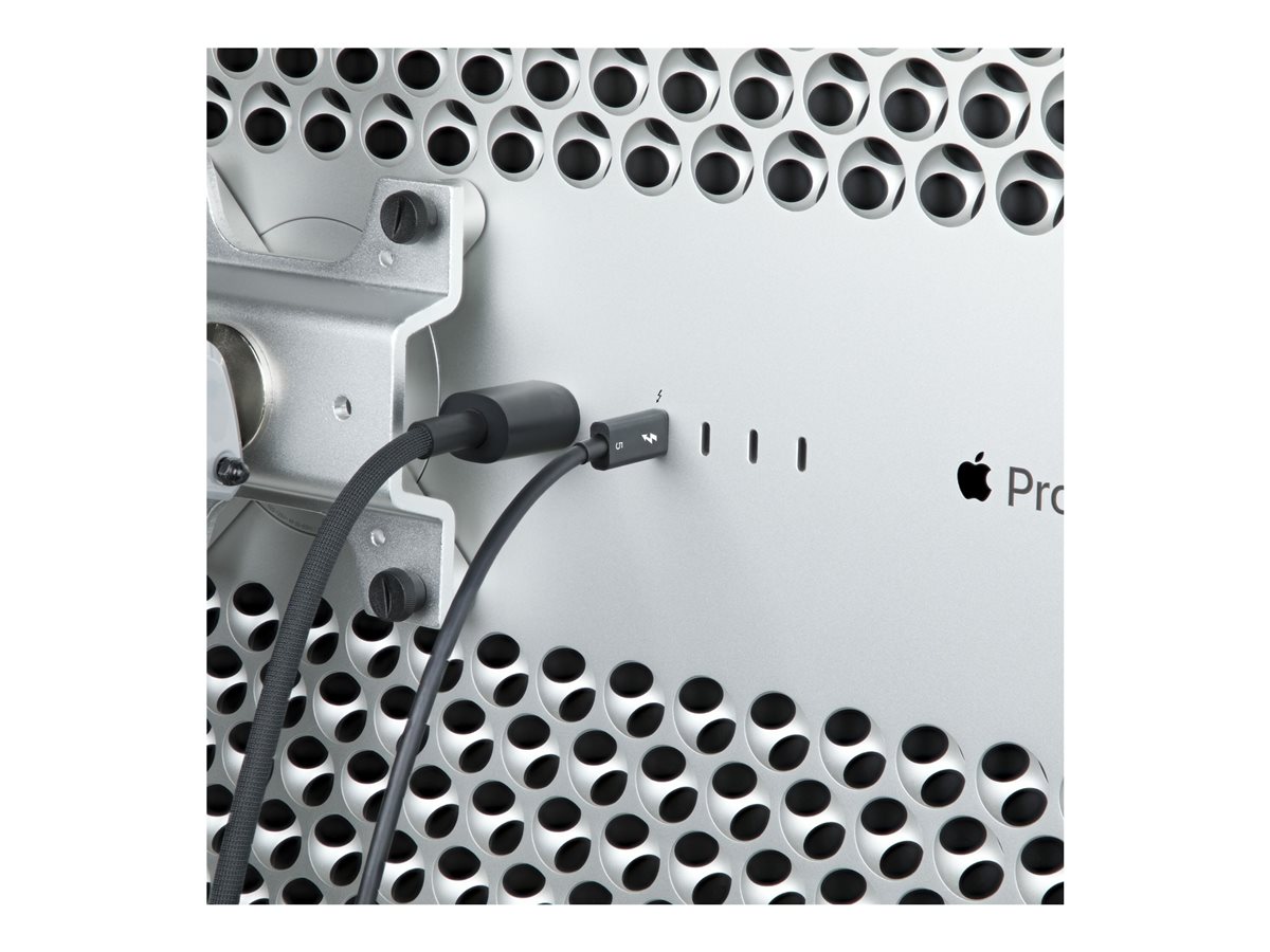 StarTech.com 2.6ft (80cm) Thunderbolt 5 Cable, 80Gbps/120Gbps, Certified - kabel Thunderbolt - Thunderbolt 5 do Thunderbolt 5 - 80 cm – foto 6
