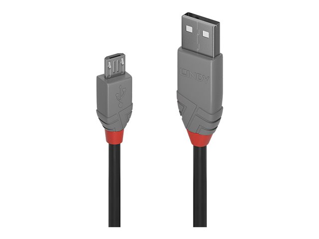 C ble USB 2.0 type A vers Micro-B, Anthra Line, 3m