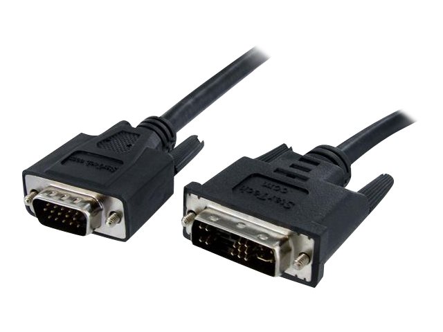 StarTech.com 3 ft DVI to VGA Display Monitor Cable - DVI to VGA connector - 3ft DVI to VGA Cable - DVI to VGA Converter (DVIVGAMM3)
