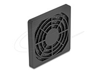 DeLOCK Ventilatorskærm 1-pack Sort