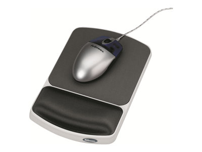 Fellowes - Mouse pad with wrist pillow