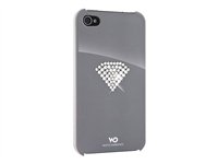 White Diamonds Crystal Case Beskyttelsescover Krom Apple iPhone 4