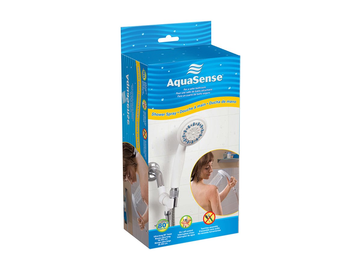 AquaSense Shower Head - White - 770-980