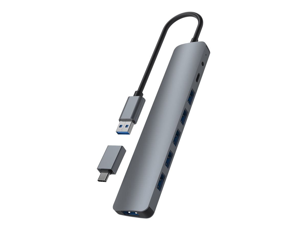 TNB Selfpowered 7Port USB Hub Refined