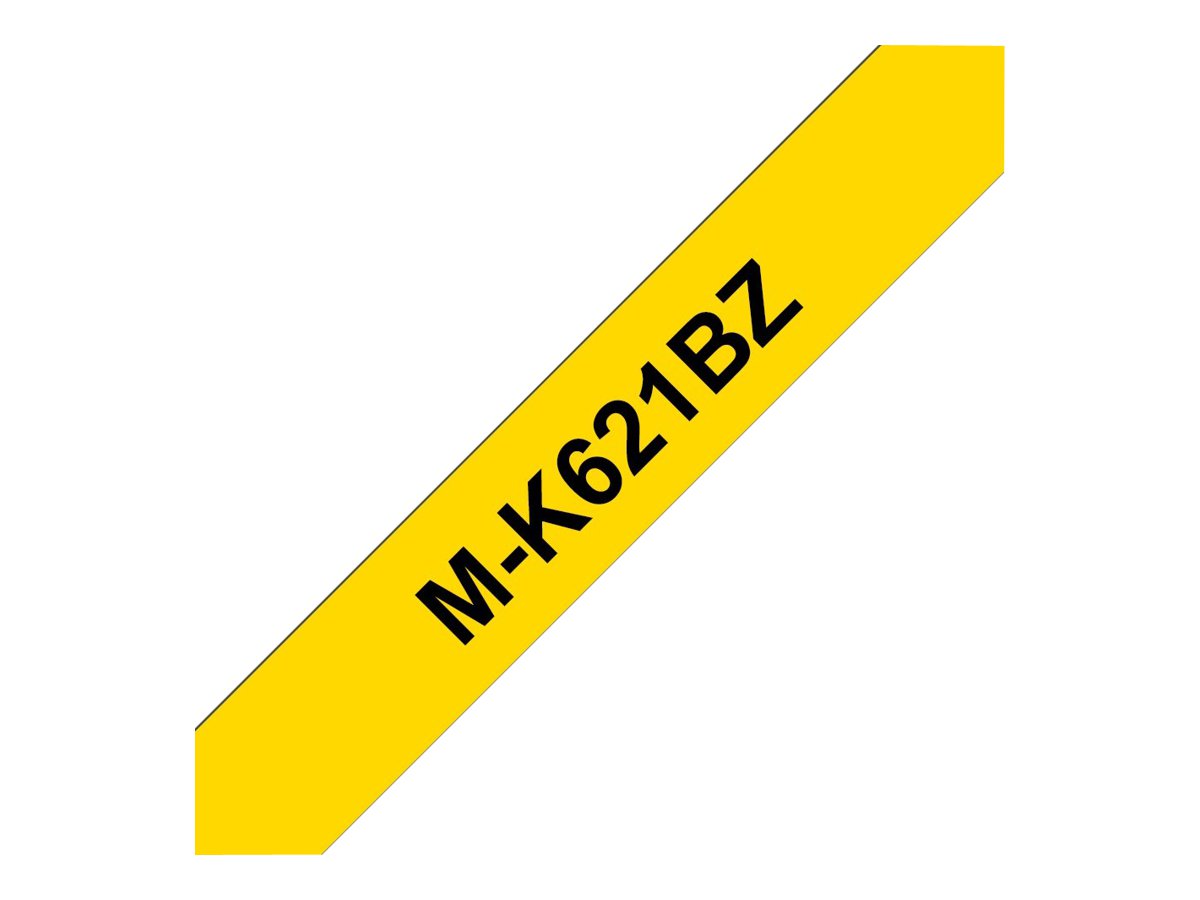 Brother M-K621BZ - non-laminated tape - 1 cassette(s) - Roll (0.9 cm x 8 m)