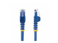 StarTech.com 35ft CAT6 Ethernet Cable, 10 Gigabit Snagless RJ45 650MHz 100W PoE Patch Cord, CAT 6 10GbE UTP Network Cable w/Strain Relief, Blue, Wiring is UL Certified/TIA - Category 6 - 24AWG (N6PATCH35BL)