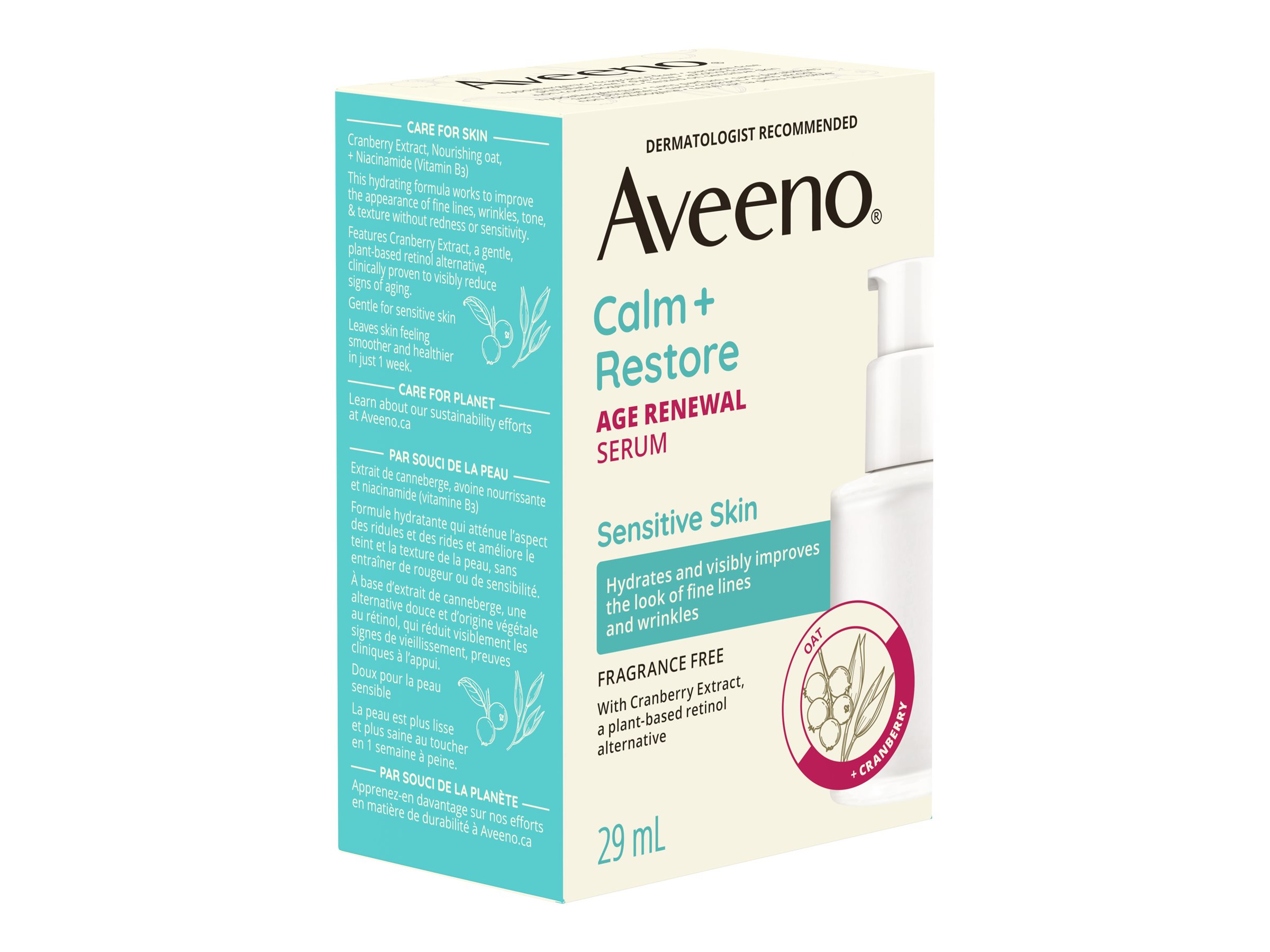 Aveeno Calm + Restore Age Renewal Serum - 29ml