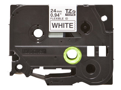 Schriftbandkassette Brother 24mm weiß/schwarz TZEFX251 - TZEFX251