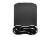 Kensington Duo Gel - Tapis de souris avec repose-poignets - noir - Conformité TAA
